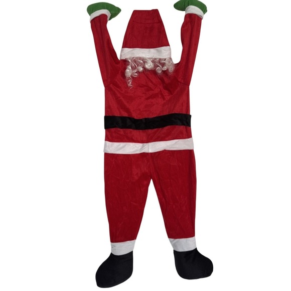The Unbranded Brand Other - Hanging Santa Claus Christmas Decoration Outdoor Indoor Climbing Plush 43 Inch